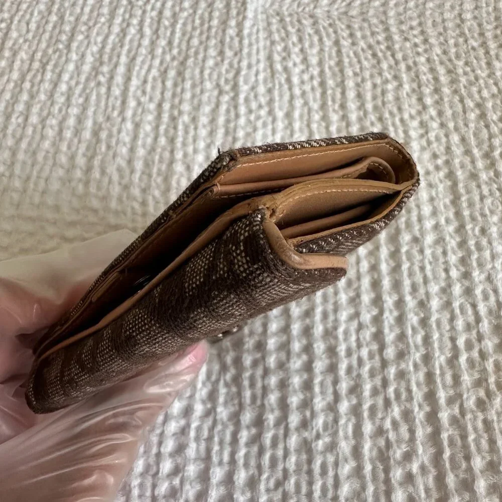 CHRISTIAN DIOR Trotter Saddle BiFold Wallet